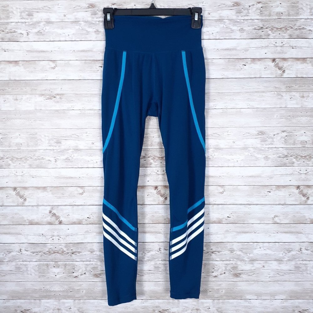 Adidas Womens Climalite Leggings S Workout Teal 939